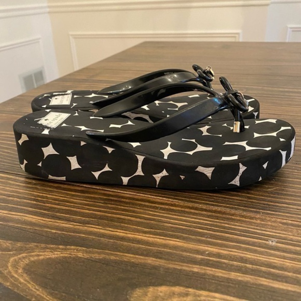 Y2K Kate Spade Platform Sandals Size 9 - Picture 2 of 7